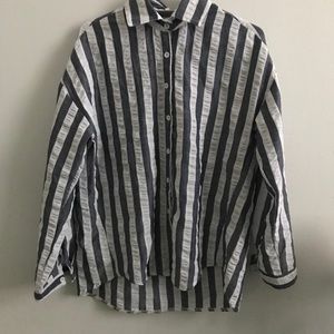 Striped Button Down Shirt